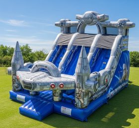 T6-6377 Playground Inflável com Tema Star Wars