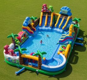 Pool3-240 Parque Aquático Temático Ursos Boonie