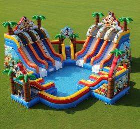 Pool3-306 Parque Aquático com Tema Looney Tunes