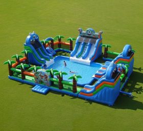 Pool3-322 Parque Aquático com Tema de Monstro