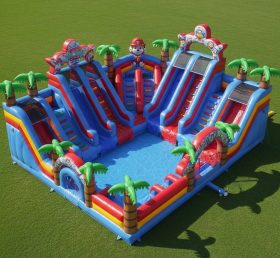 Piscina Pool3-338 Parque Aquático com Tema Patrulha Canina