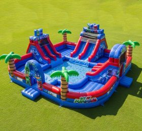 Parque Aquático de Piscina Pool3-350 com Tema PJ Masks