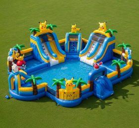 Pool3-351 Parque Aquático com Tema de Pokémon