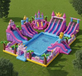 Pool3-355 Parque Aquático com Tema de Festas da Princesa