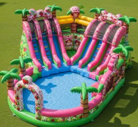 Pool3-383 Parque Aquático Temático Morango Shortcake