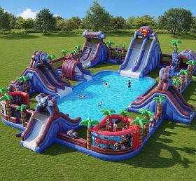 Pool3-391 Parque Aquático com Tema dos Vingadores