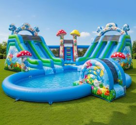 Pool3-402 Parque Aquático Temático dos Smurfs