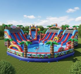 Piscina3-406 Parque Aquático com Tema Thomas & Friends