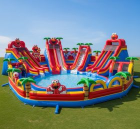 Pool3-408 Parque Aquático Temático Tickle Me Elmo