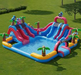 Pool3-410 Parque Aquático com Tema TikTok