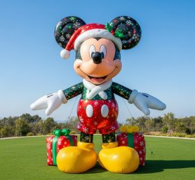 C1-710 Mickey Mouse de Natal Inflável Desenho Animado