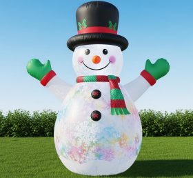 C1-715 Boneco de Neve Natalino Inflável