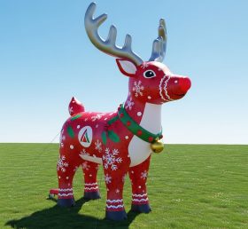 C1-717 Rena de Natal Inflável Desenhos Animados