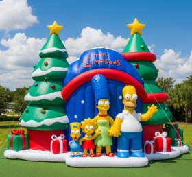 C1-724 Inflável de Natal dos Simpsons