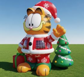 C1-730 Desenhos Animados Infláveis de Natal Garfield