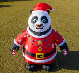C1-737 Panda Papai Noel Inflável Desenhos Animados