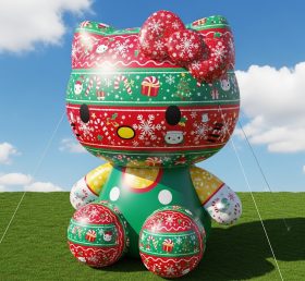 C1-749 Hello Kitty Inflável de Natal Desenhos Animados