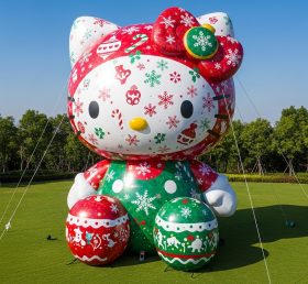 C1-754 Hello Kitty Inflável de Desenhos Animados
