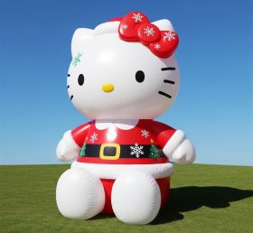 C1-755 Hello Kitty Natal Inflável Desenhos Animados