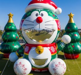 C1-758 Doraemon Natal Inflável Desenho Animado
