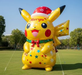 C1-765 Pikachu Natal Insuflável Desenhos Animados