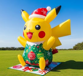 C1-766 Pikachu Natal Inflável Desenhos Animados