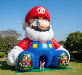 C1-771 Super Mario Papai Noel Inflável Desenho Animado