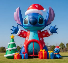 C1-775 Lilo & Stitch Inflável de Natal Desenho Animado
