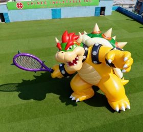 Cartoon3-001 Tema de Tênis Super Mario Bowser Infláveis de Desenhos Animados