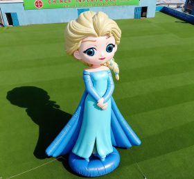 Cartoon3-007 Princesa Elsa Congelada Infláveis de Desenhos Animados