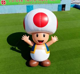 Cartoon3-024 Personagem Toad do Super Mario Inflável de Desenhos Animados