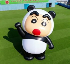 Cartoon3-034 Crayon Shin-chan Personagem de Panda Fofo Inflável de Desenhos Animados