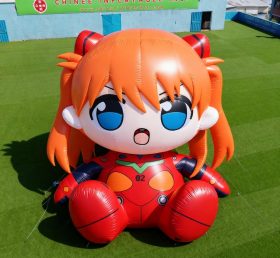 Cartoon3-039 Personagem Asuka Langley Soryu Desenhos Infláveis