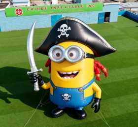 Cartoon3-070 Minions Piratas Infláveis