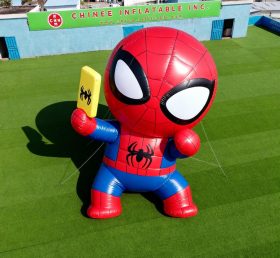 Cartoon3-083 Homem-Aranha Estilo Chibi Infláveis de Desenhos Animados