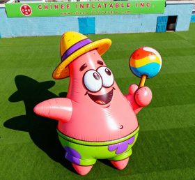 Cartoon3-097 Patrick Star Tema de Praia Desenhos Infláveis