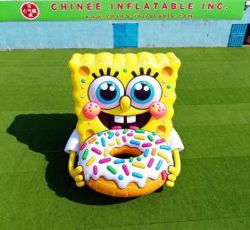 Cartoon3-100 Bob Esponja Donut Inflável Desenhos Animados