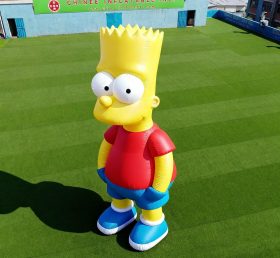Cartoon3-105 Personagem Inflável de Desenho Animado Bart Simpson