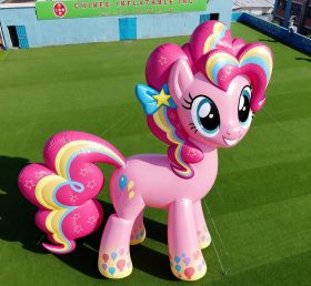 Cartoon3-128 Meu Pequeno Pônei Pinkie Pie Inflável de Desenhos Animados