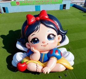 Cartoon3-133 Branca de Neve Princesa Bebê Inflável de Desenhos Animados
