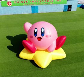 Cartoon3-138 Personagem Kirby da Nintendo Inflável Desenhos Animados