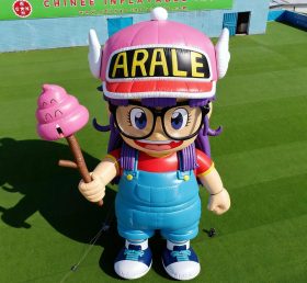 Cartoon3-143 Personagem de Anime Arale Bonecos Infláveis