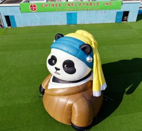 Cartoon3-149 Panda Personagem Inflável Desenhos Animados