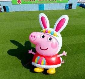 Cartoon3-159 Fantasia de Coelho da Peppa Pig Desenhos Infláveis