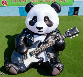 Cartoon3-166 Panda Rock Star Inflável Desenhos Animados