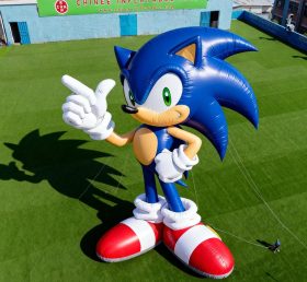 Cartoon3-183 Sonic the Hedgehog Gigantes Infláveis de Desenhos Animados