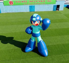 Cartoon3-195 Robô Mega Man Inflável de Desenhos Animados