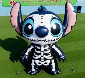 Cartoon3-229 Desenho Inflável de Halloween Stitch Esqueleto