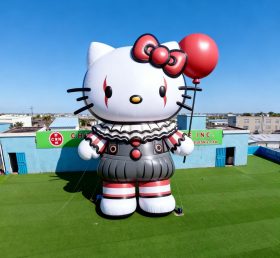 Cartoon3-230 Hello Kitty Pennywise Modelo Inflável Produto