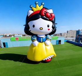 Cartoon3-240 Hello Kitty Princesa Personagem Inflável